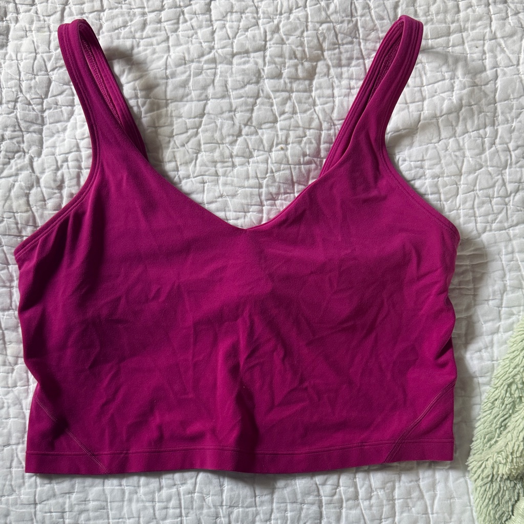 Lululemon Align Tank Top With Built In Bra
